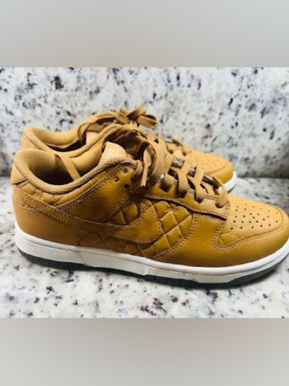 Nike Dunk Low Quilted Wheat Brown - Women’s Size US 8